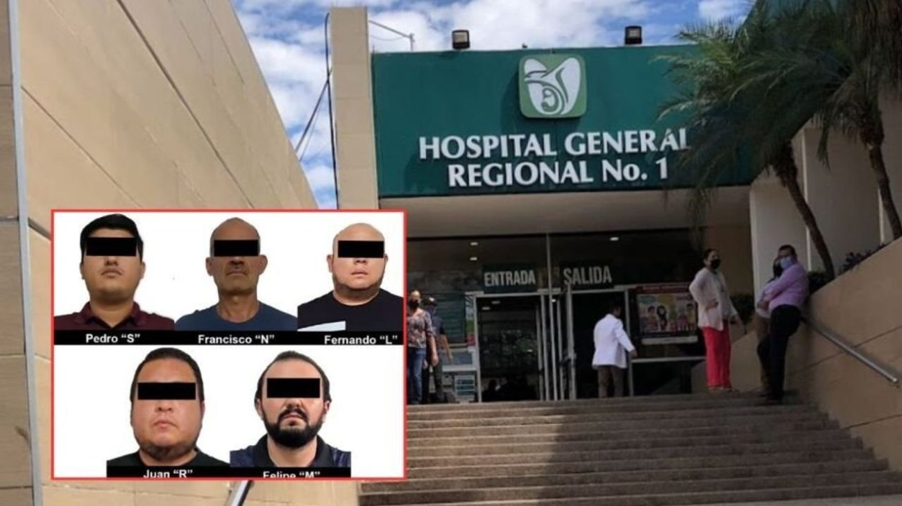 Arrestan a cinco empleados del IMSS por robo de medicamentos