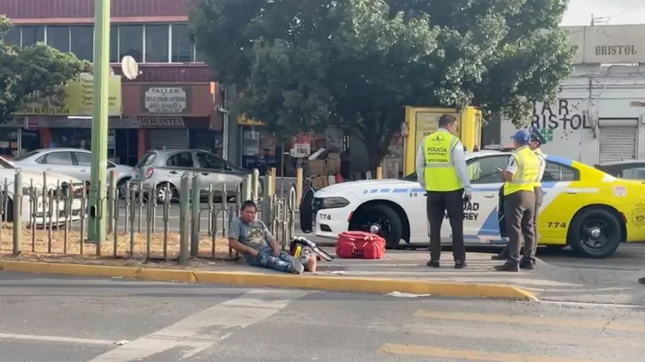 Arrollan a hombre al intentar cruzar la avenida Madero