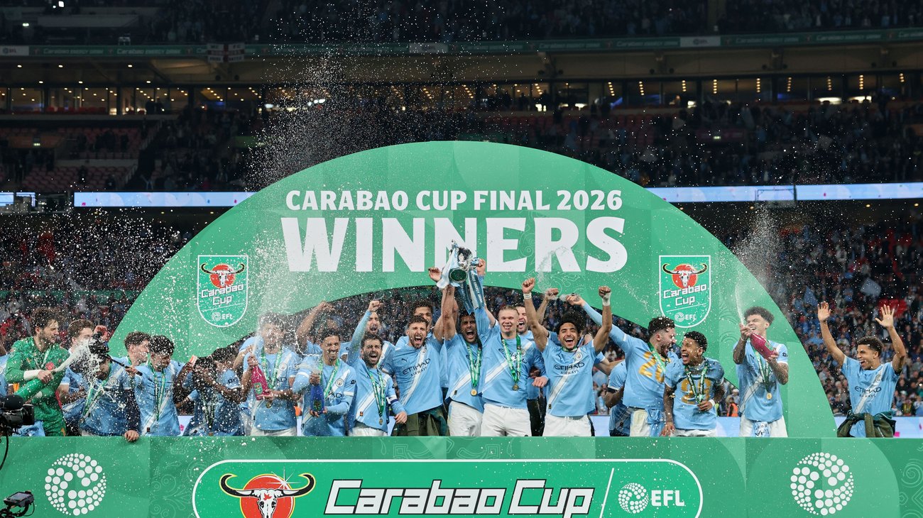 Manchester City gana Copa de la Liga inglesa 2-0 al Arsenal