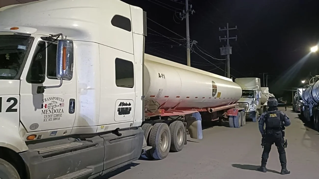 Aseguran más de 80 mil litros de combustible en Hidalgo, Coahuila