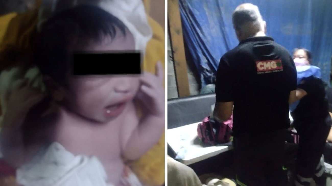 Asiste policía en labor de parto y trae a niña al mundo