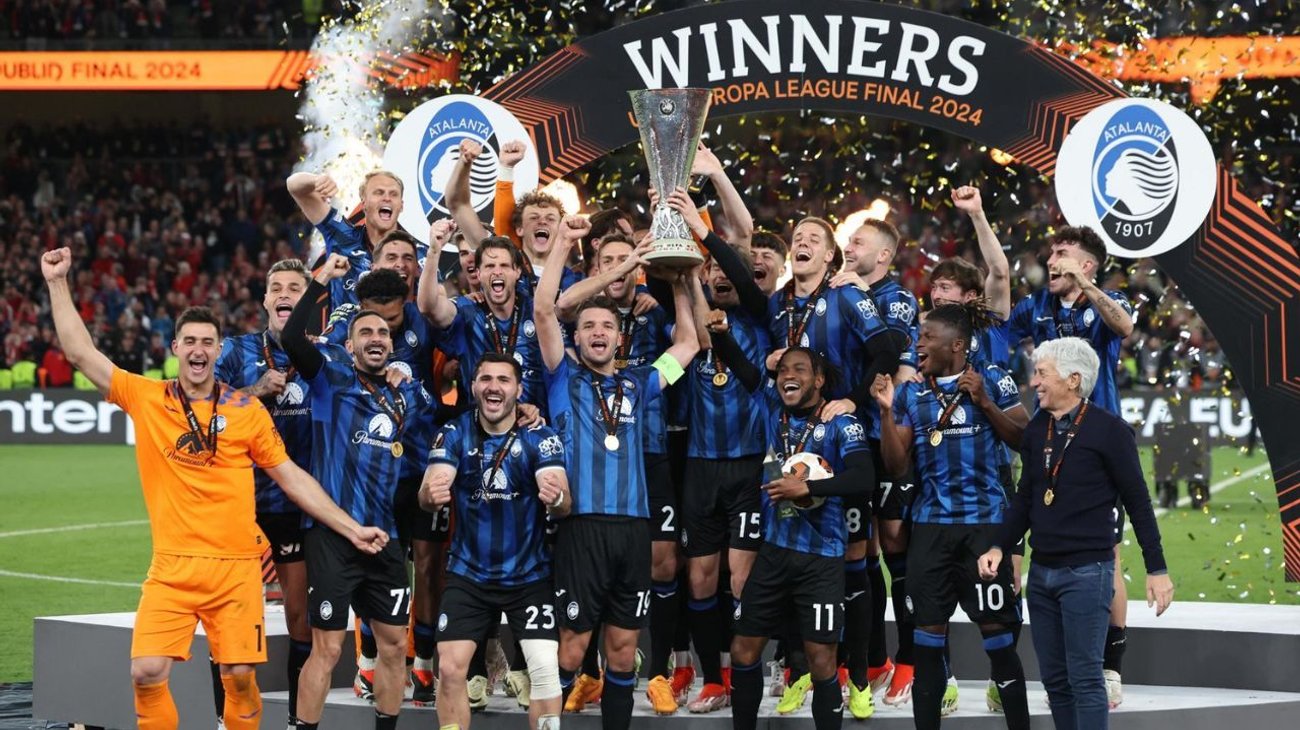 Atalanta se corona campeón de la Europa League en Dublín