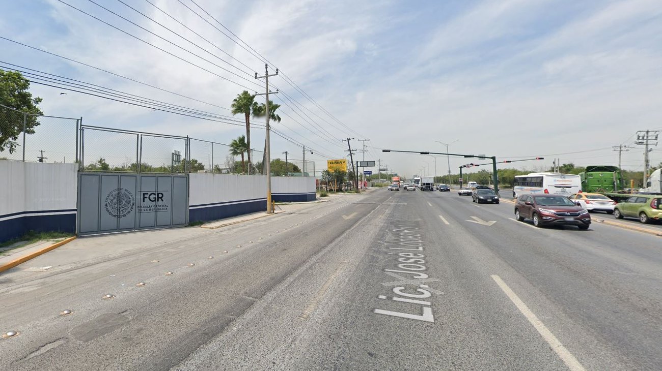 Hombre muere atropellado en la Carretera Laredo en Escobedo