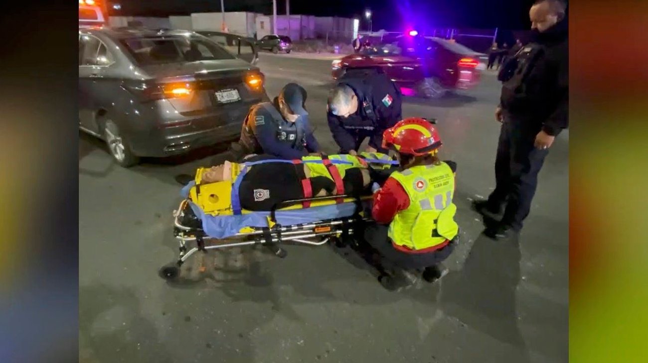 Atropellan a joven a metros de puente peatonal en Ramos Arizpe