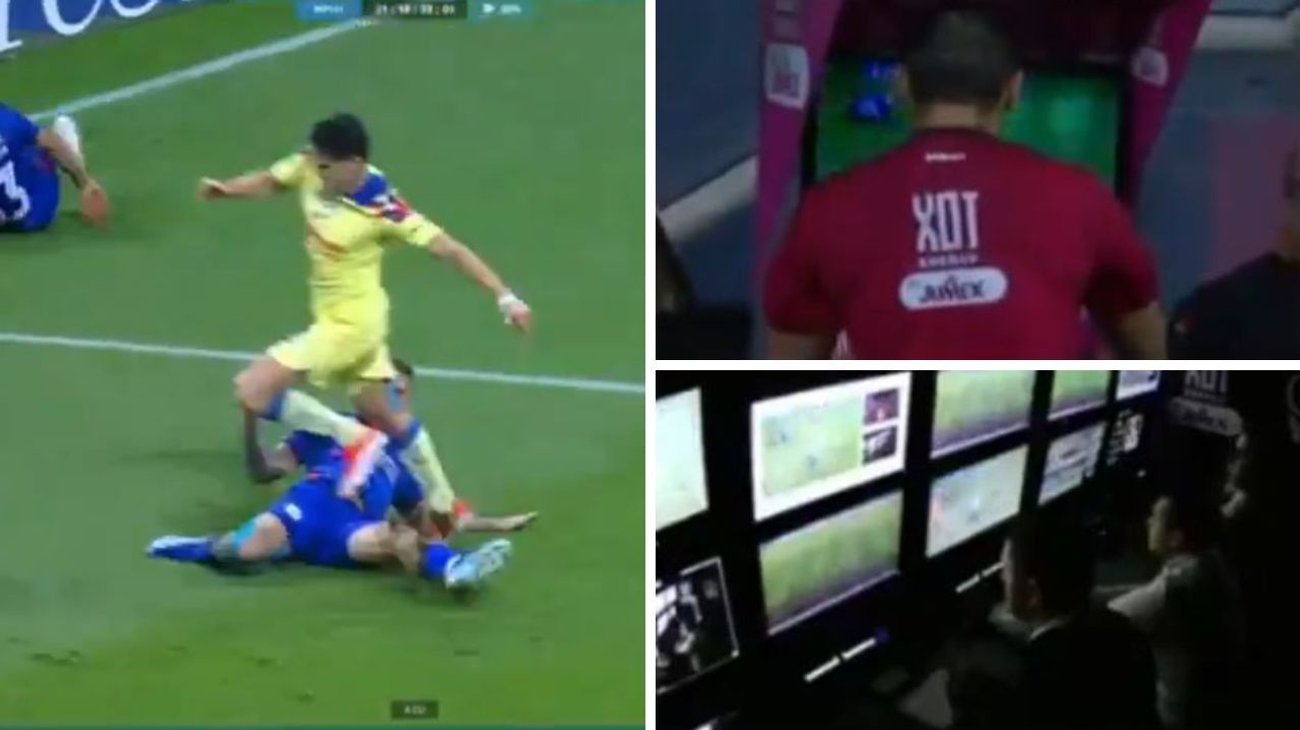¿Festejaron desde VAR tras marcar penal a favor de América?