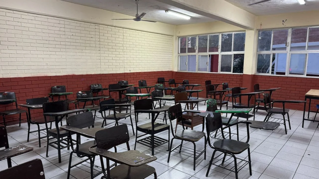 Reportan 90% de ausentismo en secundarias por frío en Coahuila