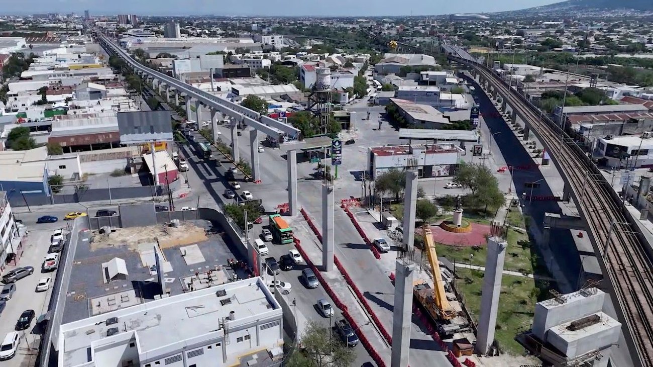  Informan que obra civil global del Metro tiene avances del 50%