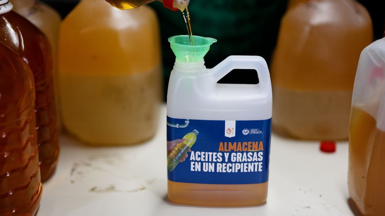 AyD comienza campaña de recolección de aceite doméstico