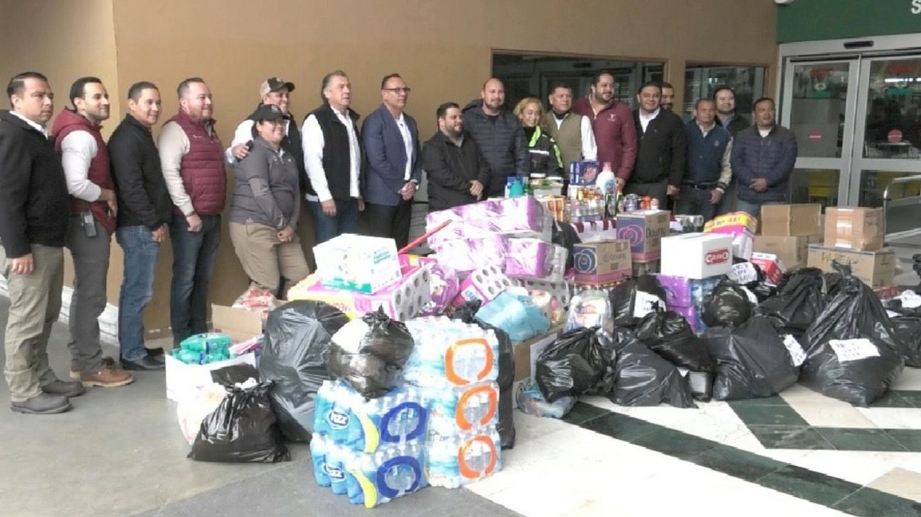 Envía Tamaulipas tres camiones con ayuda a Guerrero