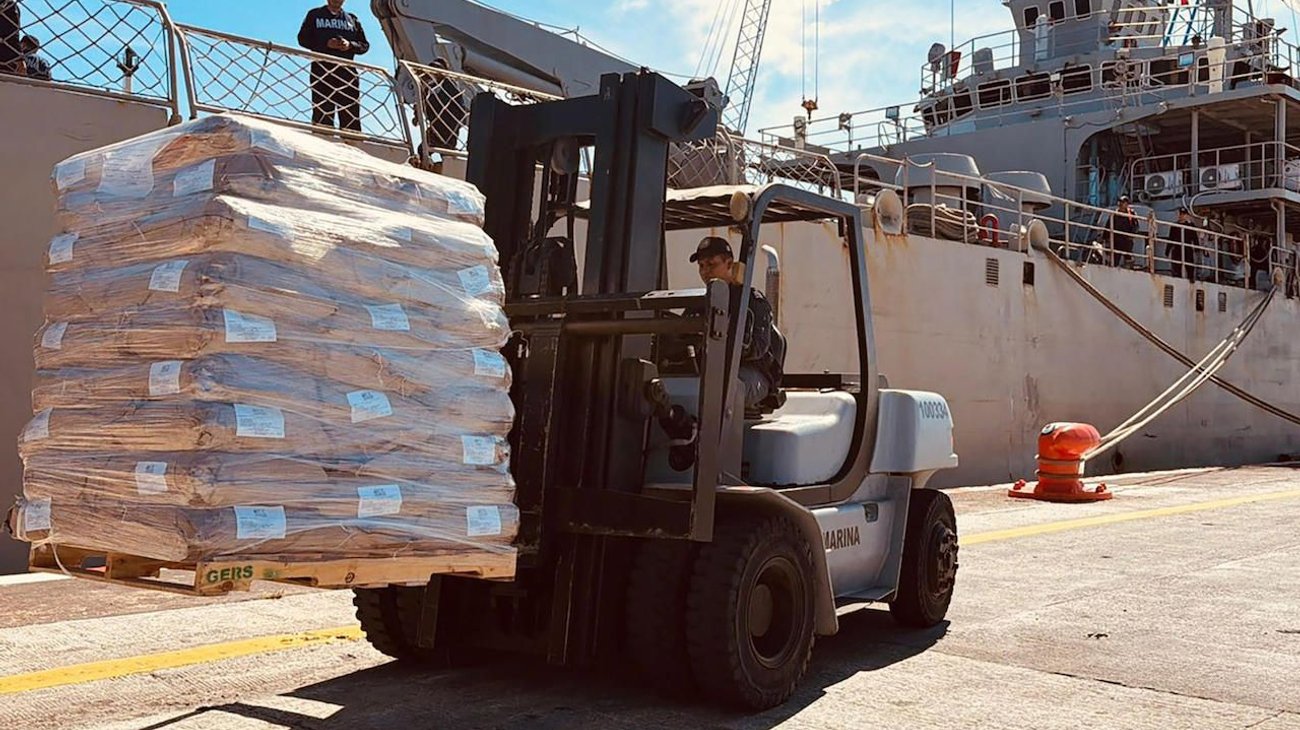 Agradece Díaz-Canel a México por el envío de ayuda humanitaria