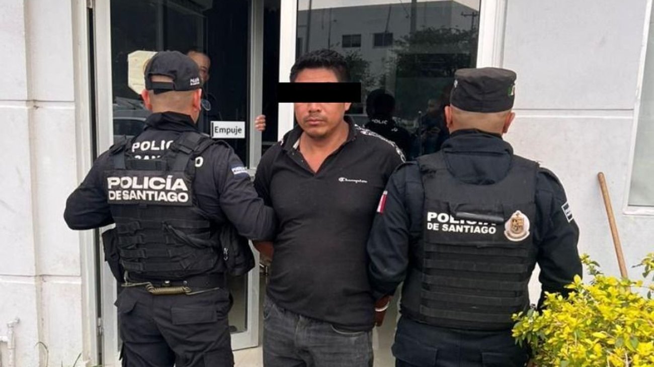 Capturan a hombre por plagio de menor en Santiago