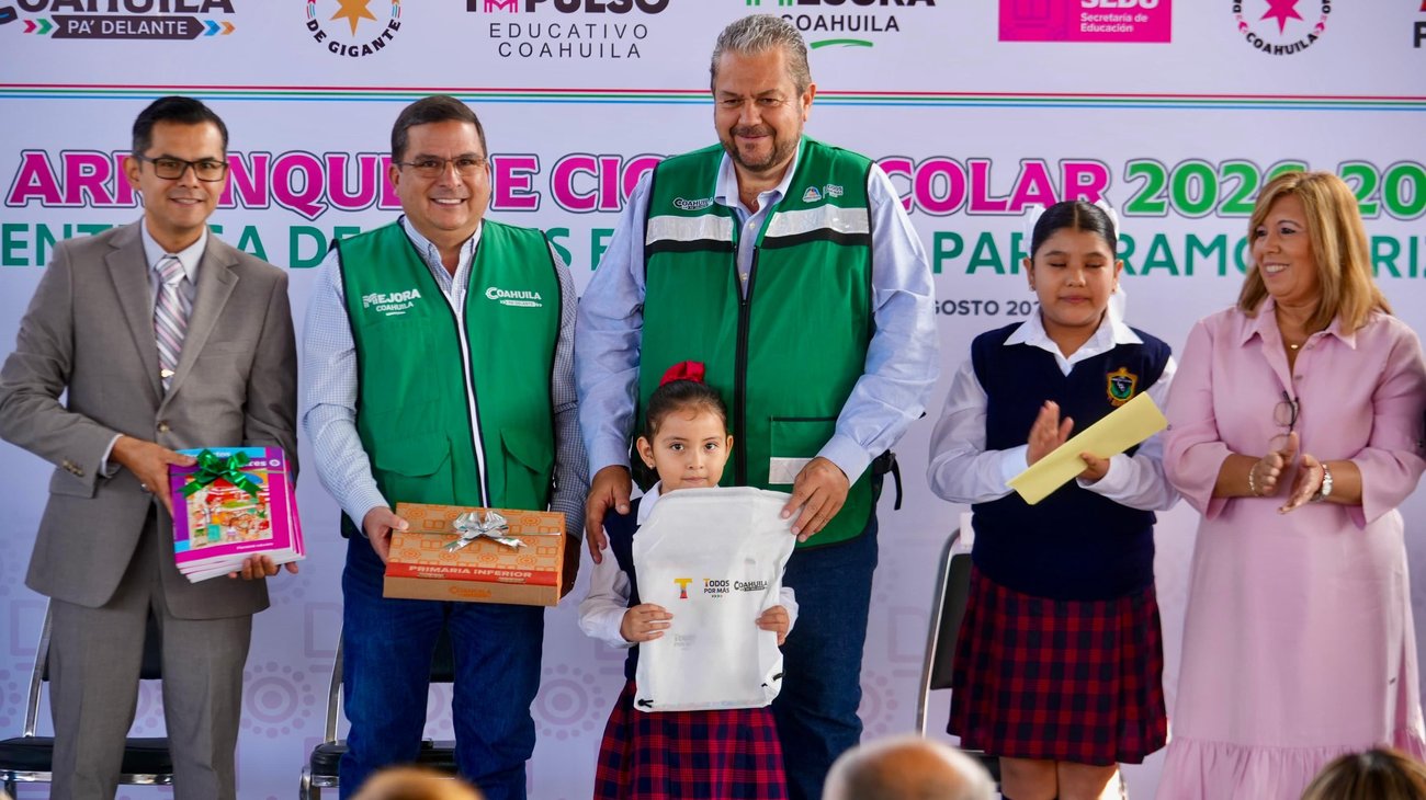 Más de 31 mil estudiantes regresan a clases en Ramos Arizpe