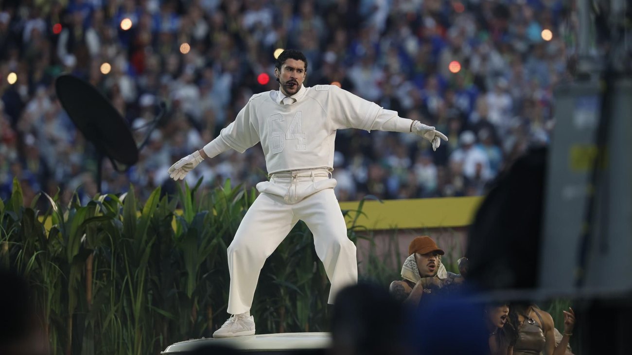 Bad Bunny es cuarto show más visto, sin superar a Michael Jackson