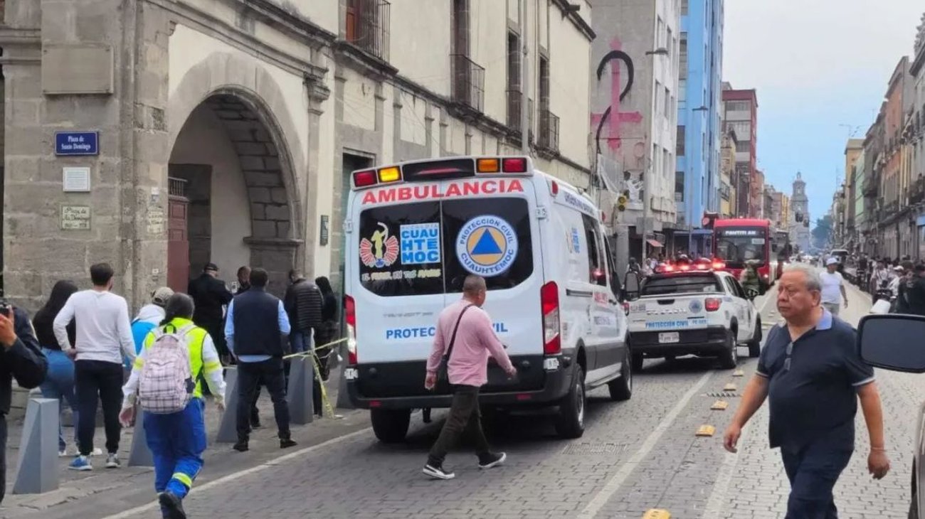Ataque cerca del Zócalo en CDMX deja un muertos y dos heridos