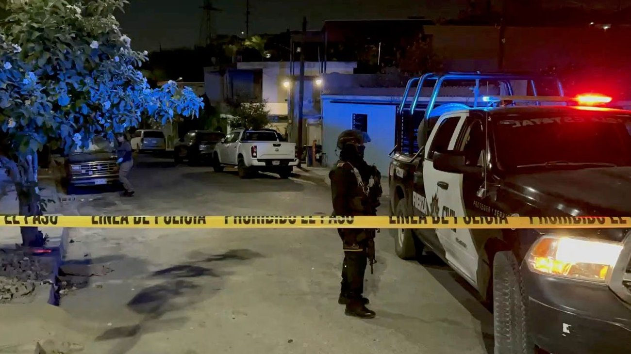 Balacera desata movilización policiaca al norte de Monterrey