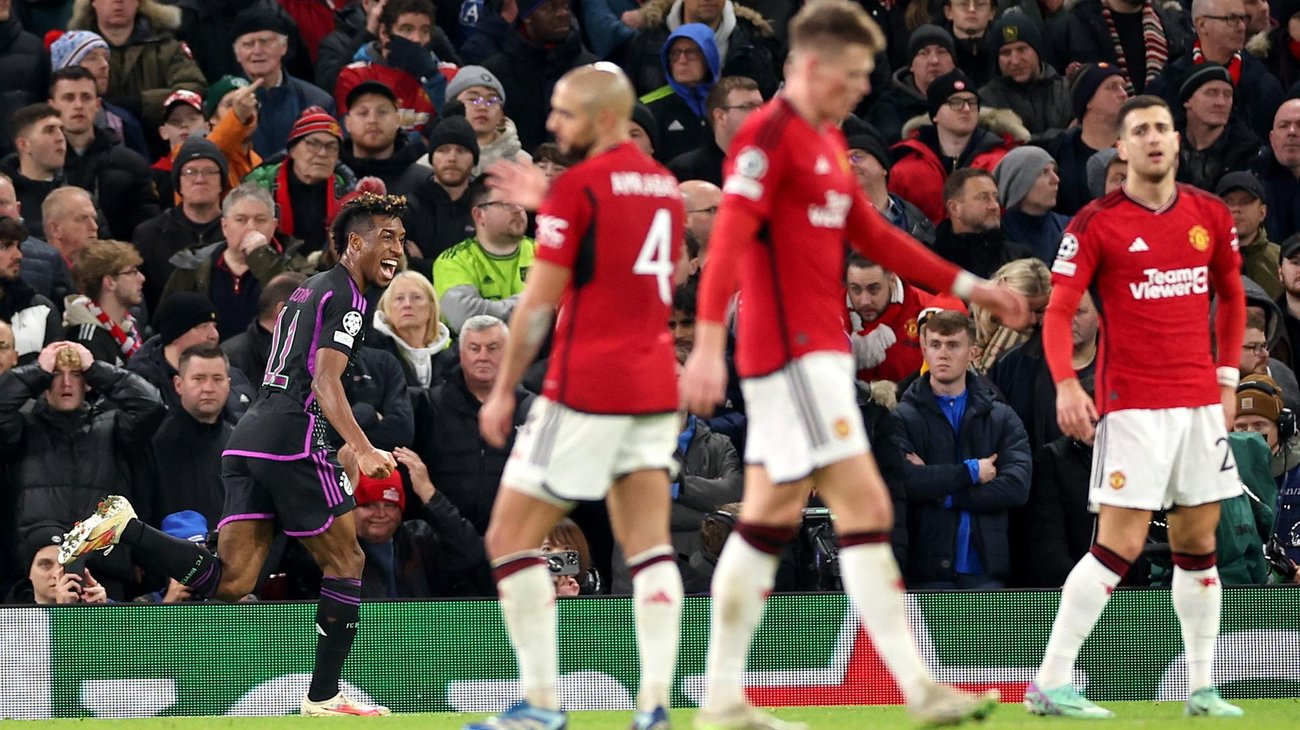 Bayern Múnich elimina al Manchester United de la Champions