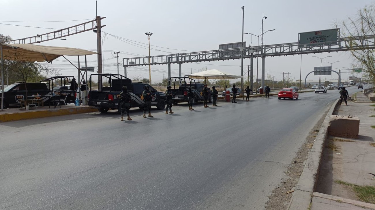 Aseguran un vehículo a delincuentes en el municipio de Juárez