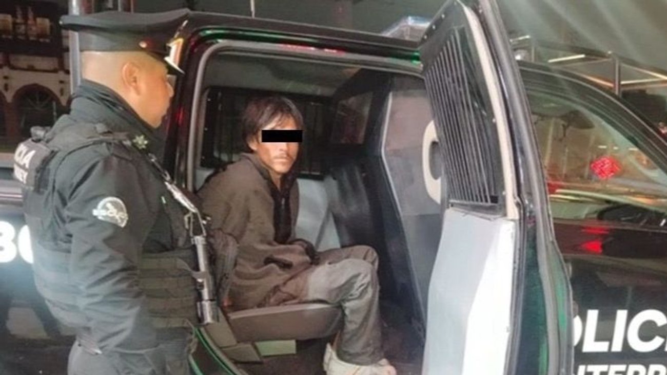 Detienen a hombre por robo de pantalla en banco de colonia Contry