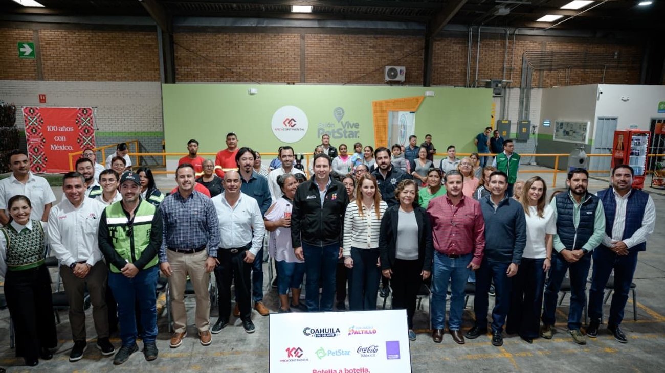 Saltillo inaugura centro de acopio con inversión de 26 mdp