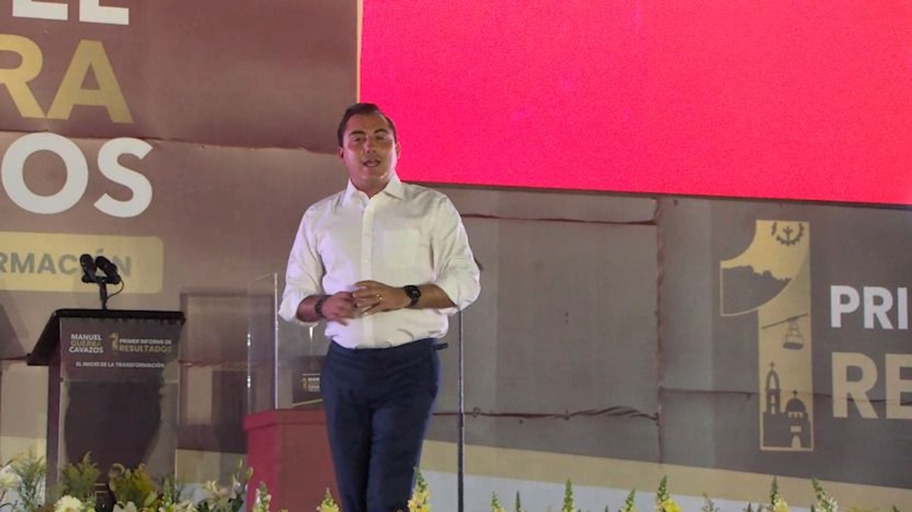 Manuel Guerra presenta su primer informe de Gobierno 