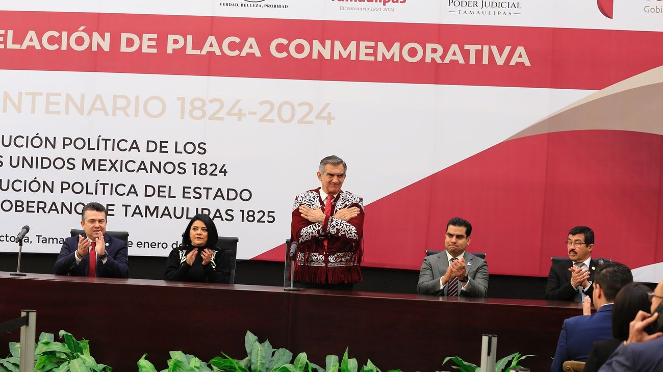 Gobernador conmemora Bicentenario de Tamaulipas