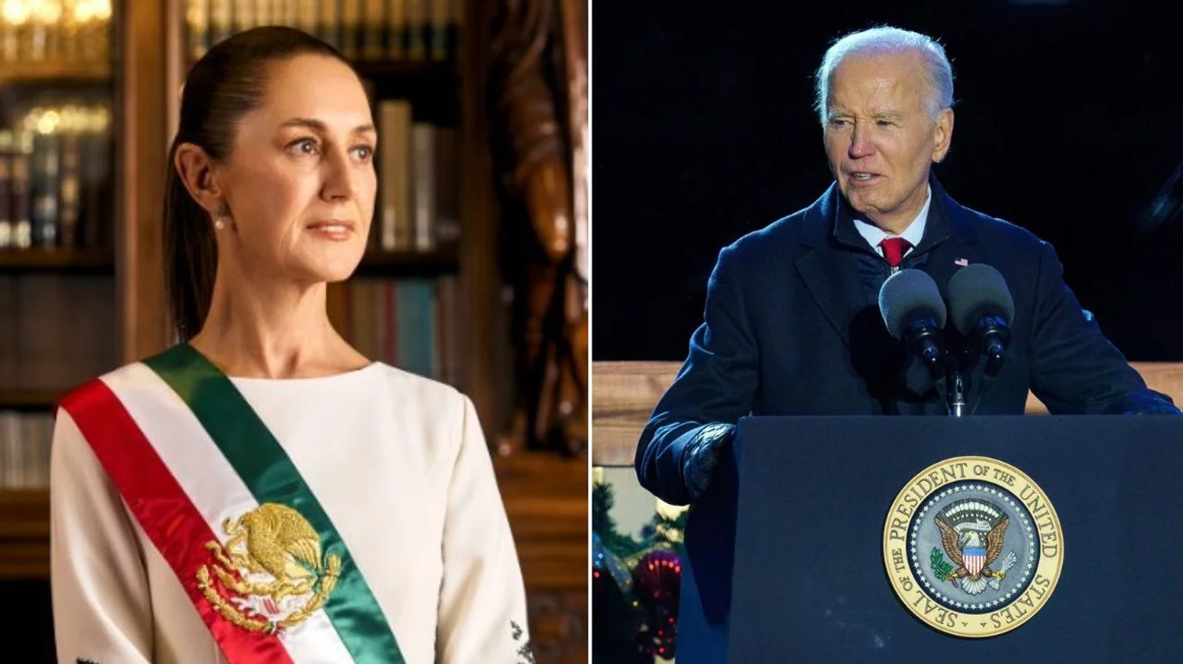 Biden agradece a Sheinbaum por incautación de fentanilo