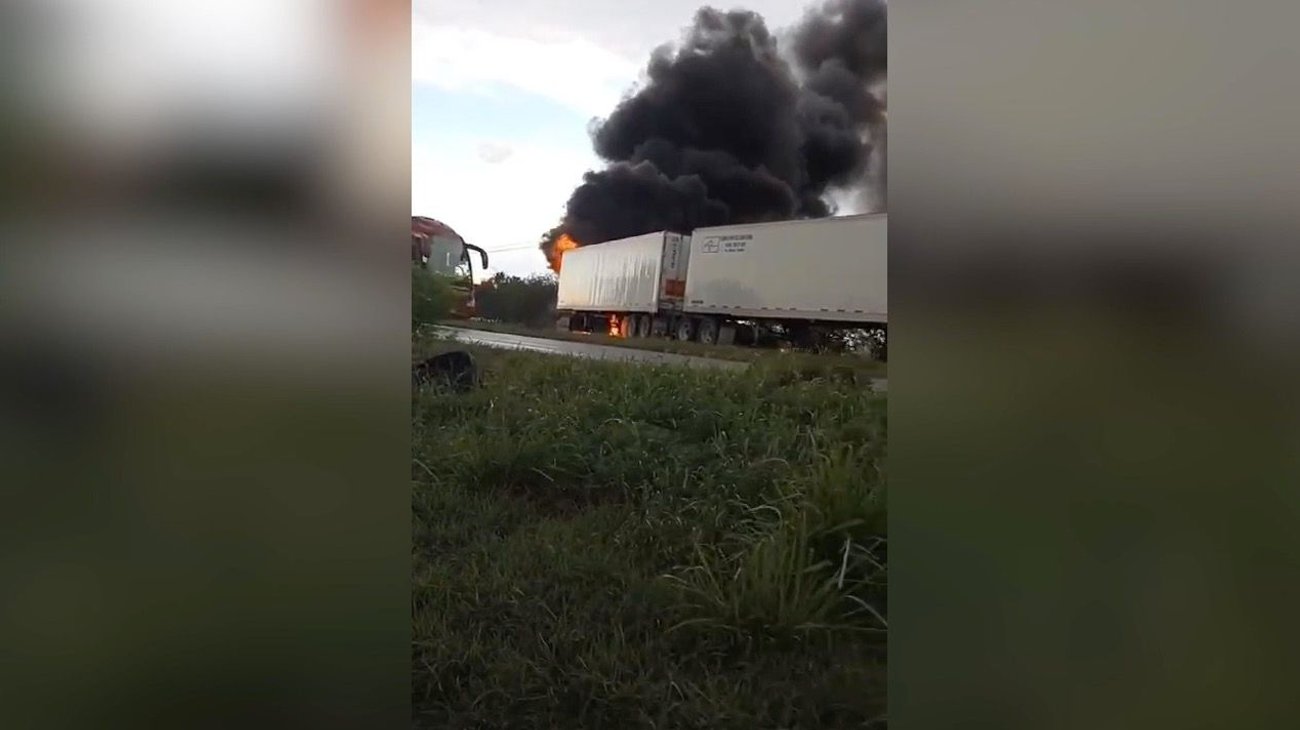 Caen presuntos involucrados en bloqueo a Carretera Nacional
