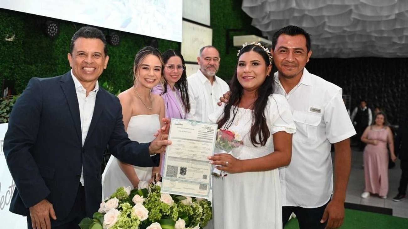 Celebra Ciudad Victoria boda colectiva de 72 parejas 