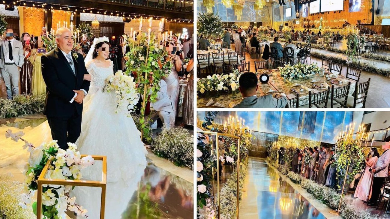 Polémica por lujosa boda de hija de líder de Cristo Vive