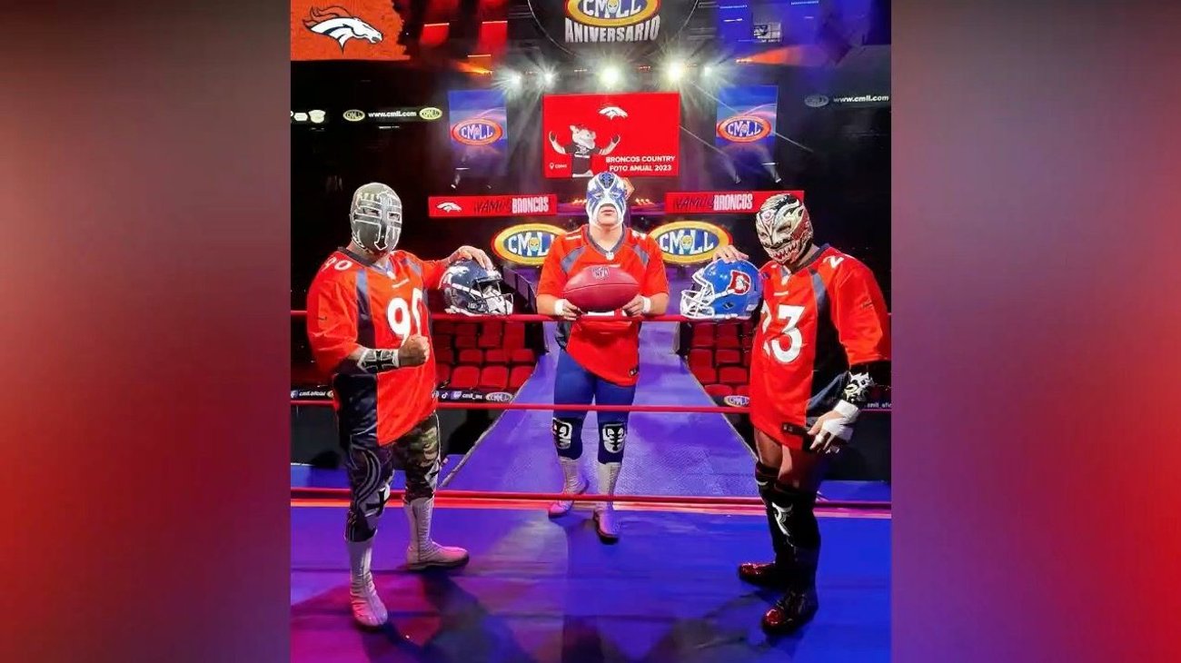 Broncos forman alianza con el Consejo Mundial de Lucha Libre