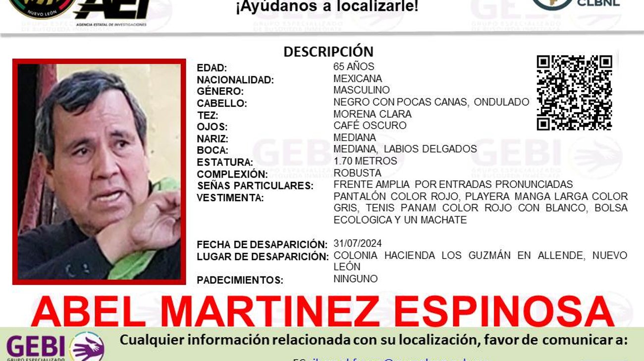 Desaparece hombre en Allende, temen haya caído en barranco