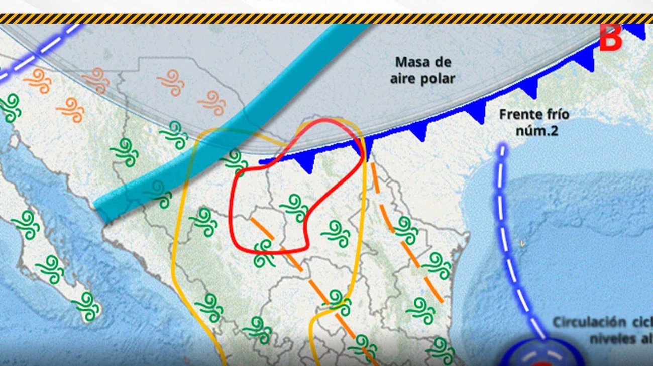 Alertan en Reynosa por llegada del frente frío número 2