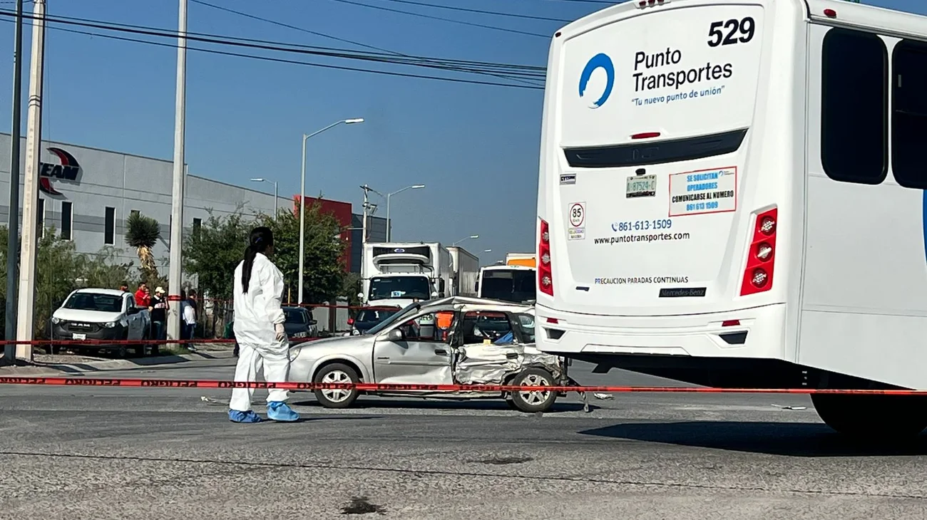 Muere mujer en fuerte accidente en Ramos Arizpe