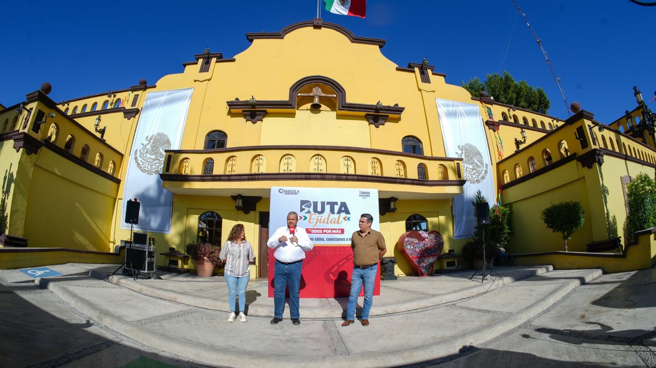 Ruta Ejidal operará el 21 de septiembre en Ramos Arizpe