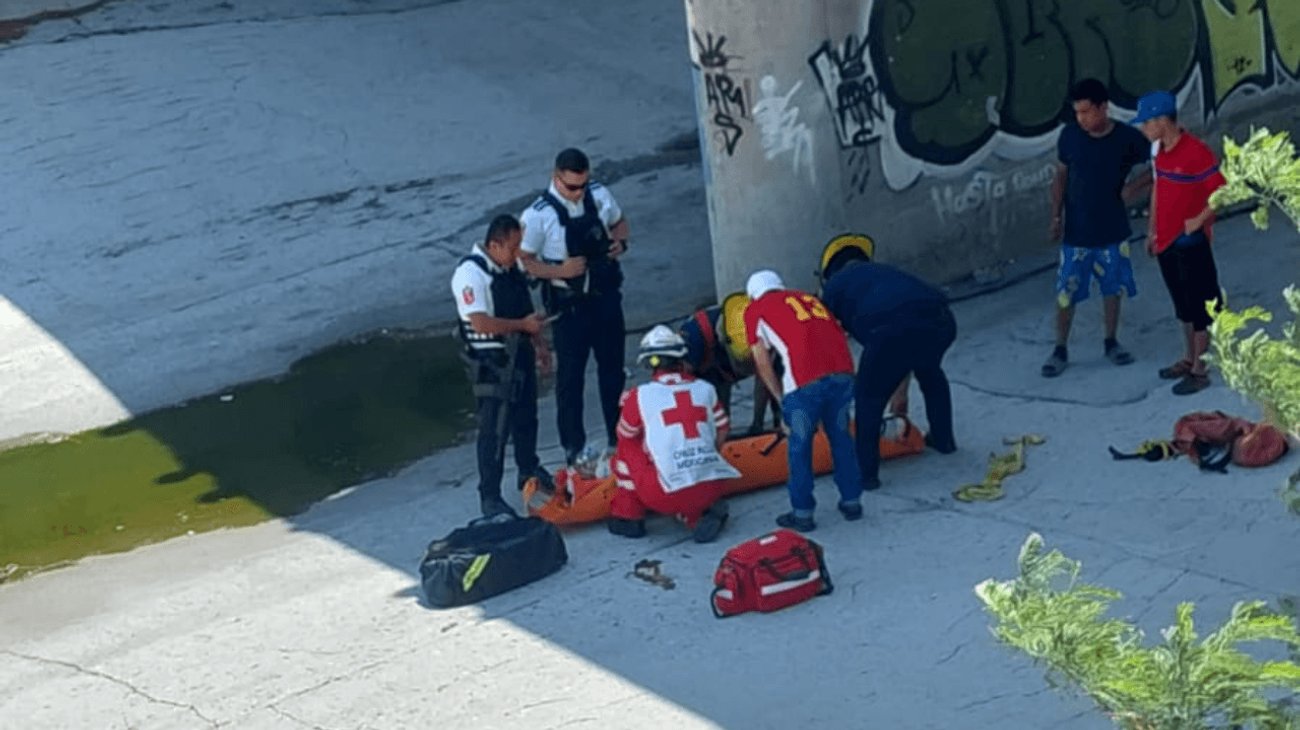 Hombre cae más de 15 metros al Arroyo El Obispo