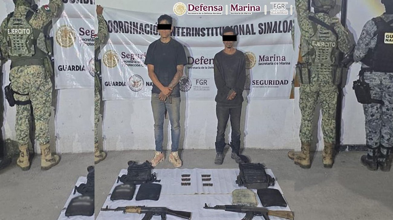 Capturan 'El 24' junto a 10 presuntos delincuentes en Sinaloa