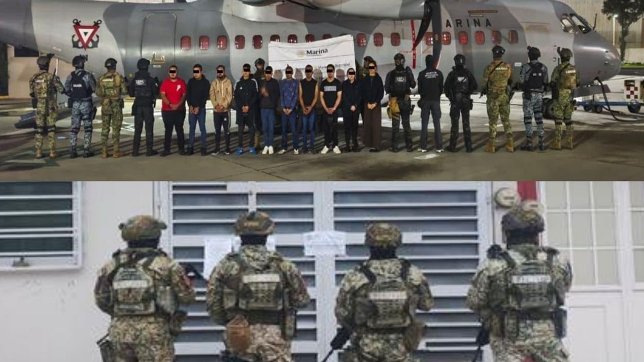 Suman 32 integrantes de CJNG detenidos, según García Harfuch