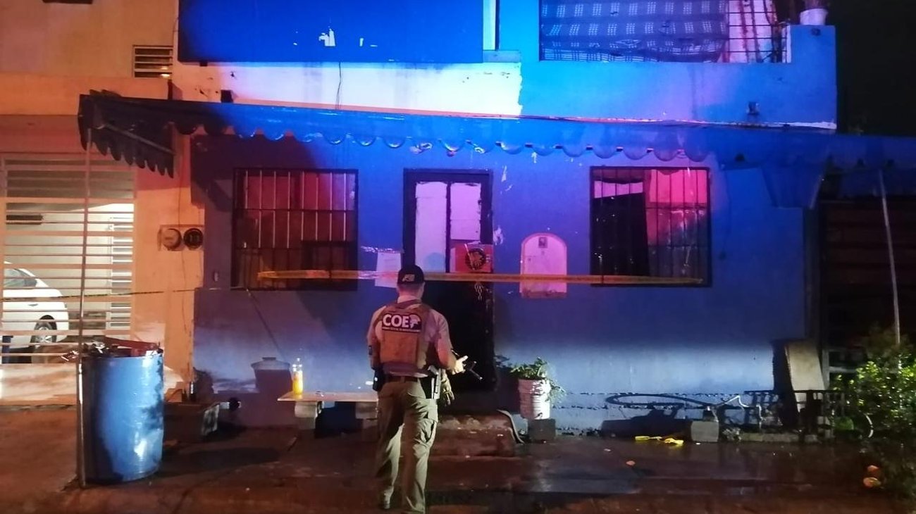 Caen cuatro con droga durante cateo en Juárez