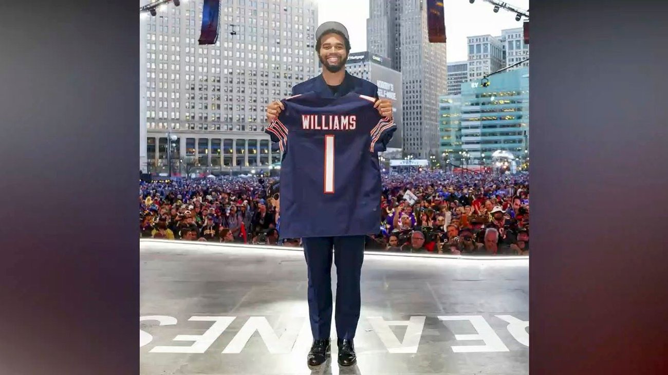 Caleb Williams se fija como objetivo ser inmortal en Bears