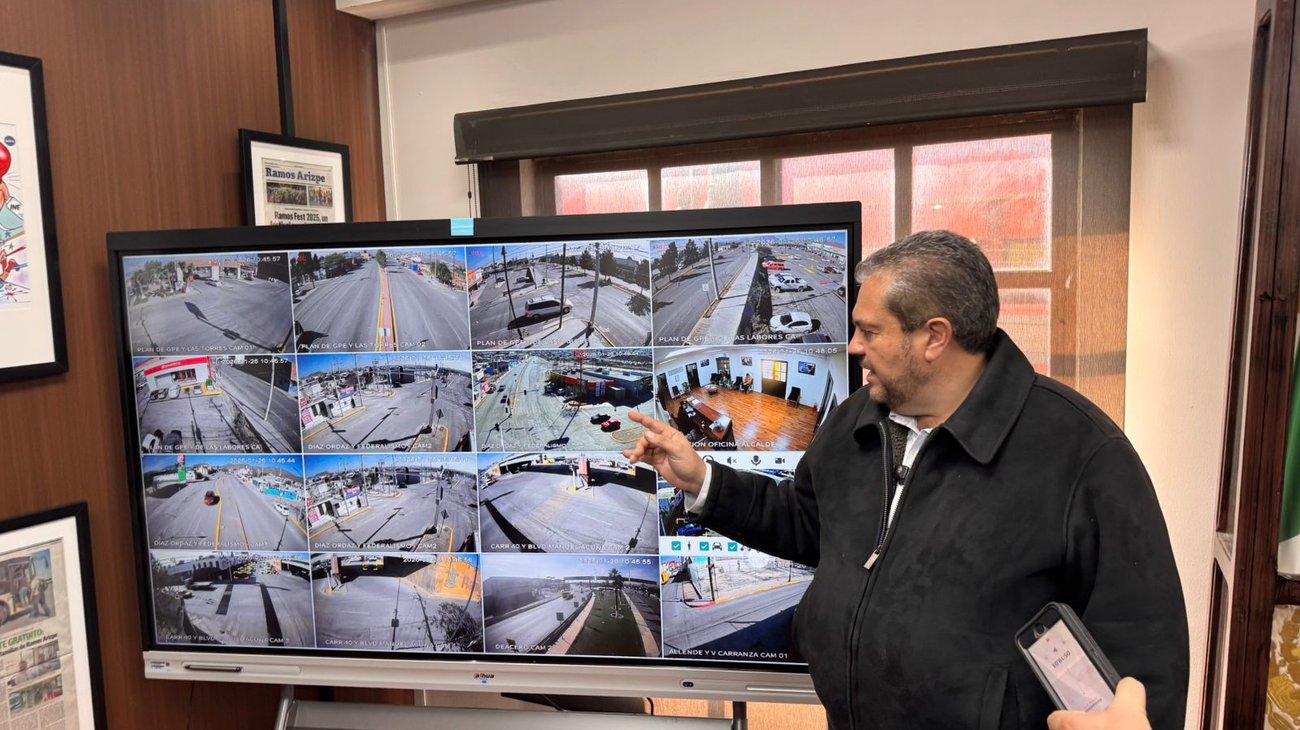 Buscan conectar cámaras de tiendas al C2 en Ramos Arizpe