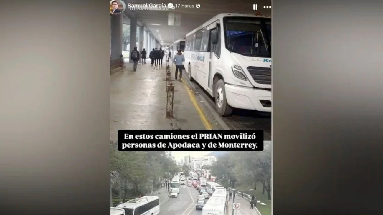 Acusan a exalcalde de Pesquería de poner camiones para acarreo