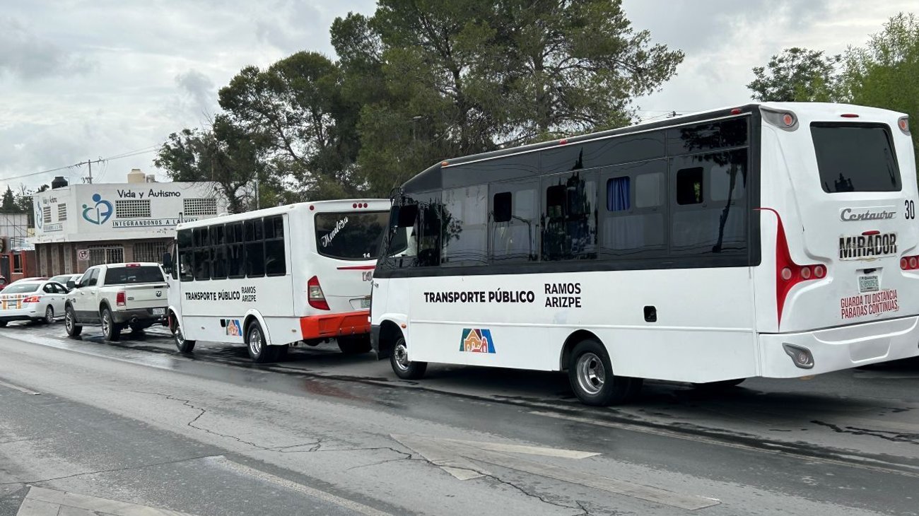 Incorporan cinco camiones al transporte urbano de Ramos Arizpe