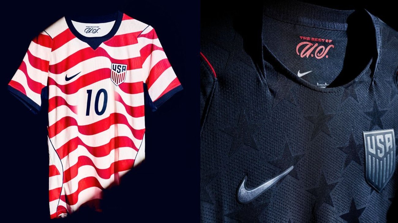 Estados Unidos presenta su camiseta para el Mundial