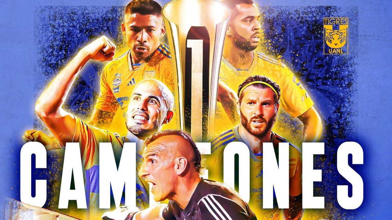 Otro título para Tigres: se corona en la Campeones Cup 2023