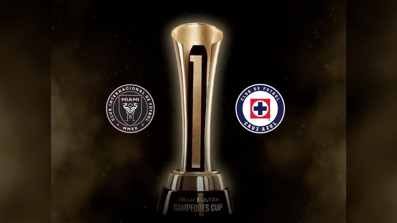 Inter Miami y Cruz Azul disputan la Campeones Cup