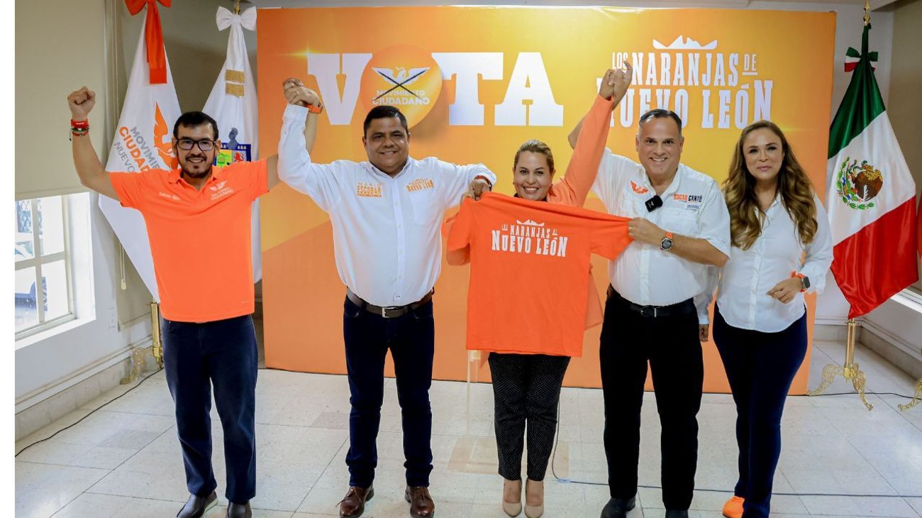 Candidata de ESO declina a favor de MC en Apodaca