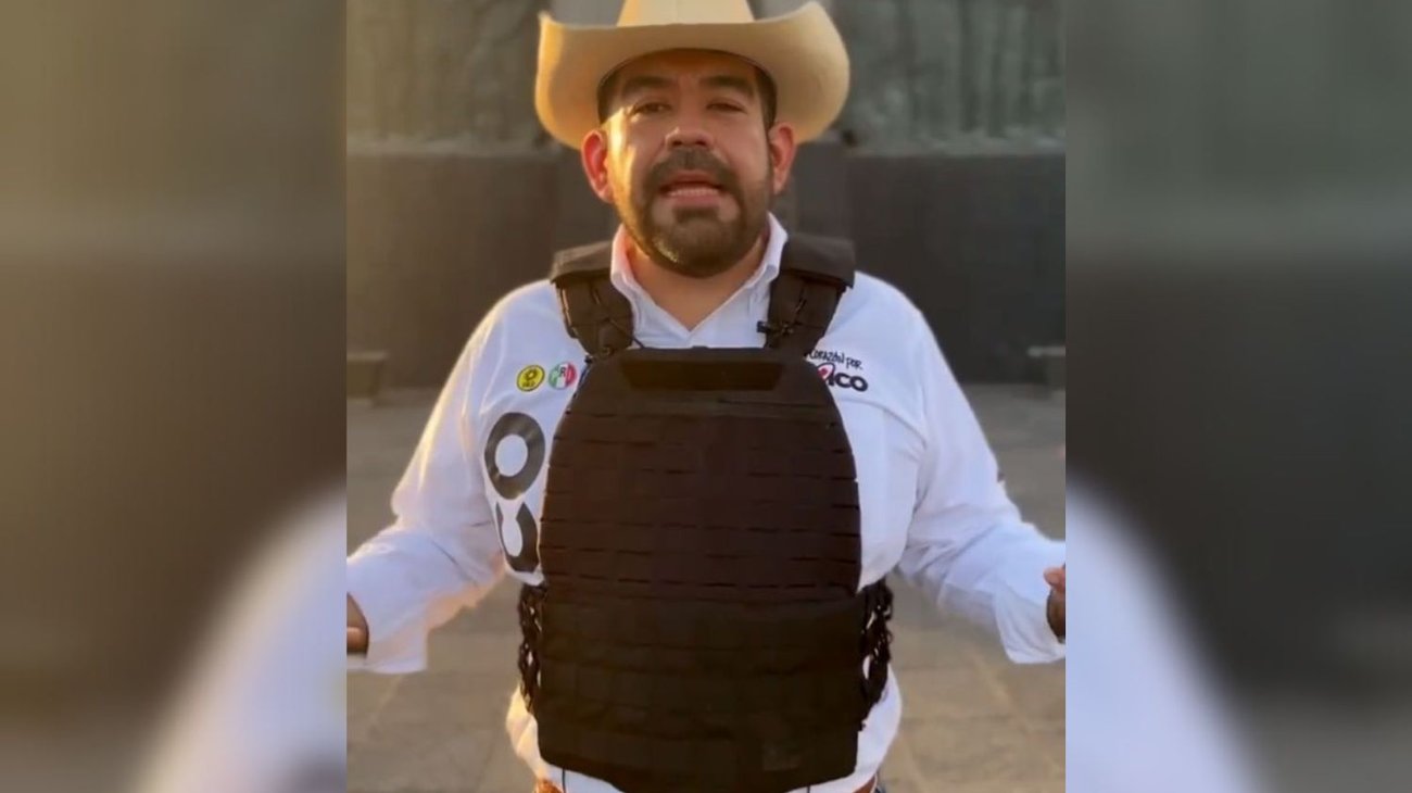 Candidato hará campaña usando chaleco antibalas en Michoacán