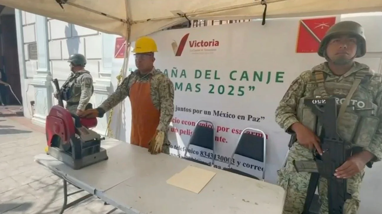 Invitan a canjear las armas por un beneficio económico