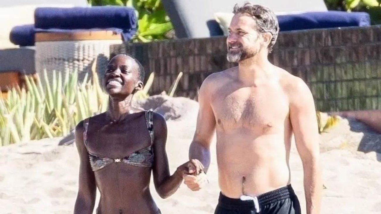 Lupita Nyong'o y Joshua Jackson disfrutan su amor en México