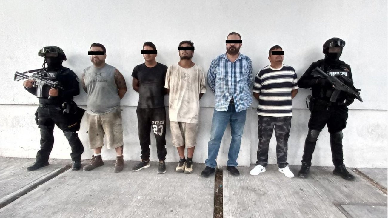 Captura Fuerza Civil a cinco con 'cristal' en Monterrey